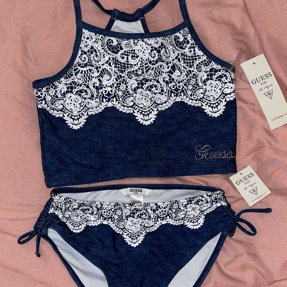 GUESS Kids two piece bathing suit